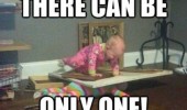 baby babies only one highlander funny pics pictures pic picture image photo images photos lol
