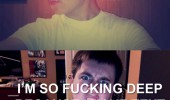 swag deep hipster tumblr text face funny pics pictures pic picture image photo images photos lol