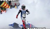 motor bike cycle driver racer crash cool act normal like a boss funny pics pictures pic picture image photo images photos lol