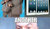 doctor evil austin powers apple ipad mini movie film another billion dollars funny pics pictures pic picture image photo images photos lol