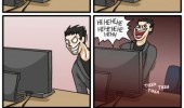 left facebook log in friend post status i'm gay comic funny pics pictures pic picture image photo images photos lol