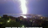 lighting strike city weather fuck this area in particular funny pics pictures pic picture image photo images photos lol