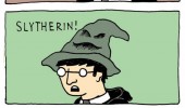 harry potter sorting hat slytherin comic look fucks give funny pics pictures pic picture image photo images photos lol