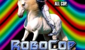 robocop and unicorn spoof film movie poster funny pics pictures pic picture image photo images photos lol