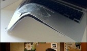 broken laptop it crowd tv tried switching it on and off funny pics pictures pic picture image photo images photos lol