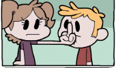 girl middle finger boys face period week pms animated comic funny pics pictures pic picture image photo images photos lol