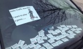 wanna play a game saw poster car window traffic warden funny pics pictures pic picture image photo images photos lol