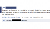 don't trust internet no ipads apple facebook status funny pics pictures pic picture image photo images photos lol