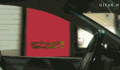 drive thru car nobody there window animated gif funny pics pictures pic picture image photo images photos lol