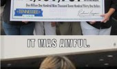 grumpy woman won lottery once was awful funny pics pictures pic picture image photo images photos lol