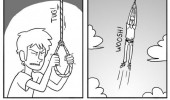 can't bare live this planet anymore comic noose hang spaceship funny pics pictures pic picture image photo images photos lol