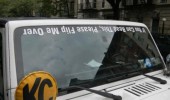read this flip me over upside text windscreen funny pics pictures pic picture image photo images photos lol