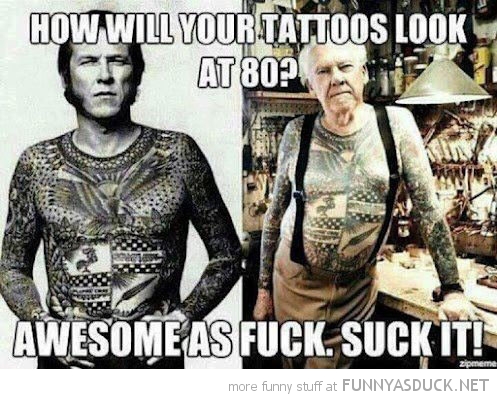 Tattoos At 80