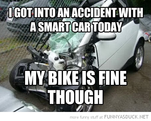 Accident With A Smart Car