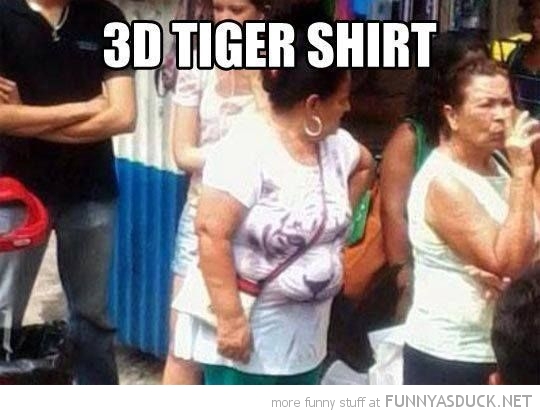 3D Tiger Shirt