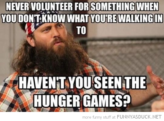 Never Volunteer