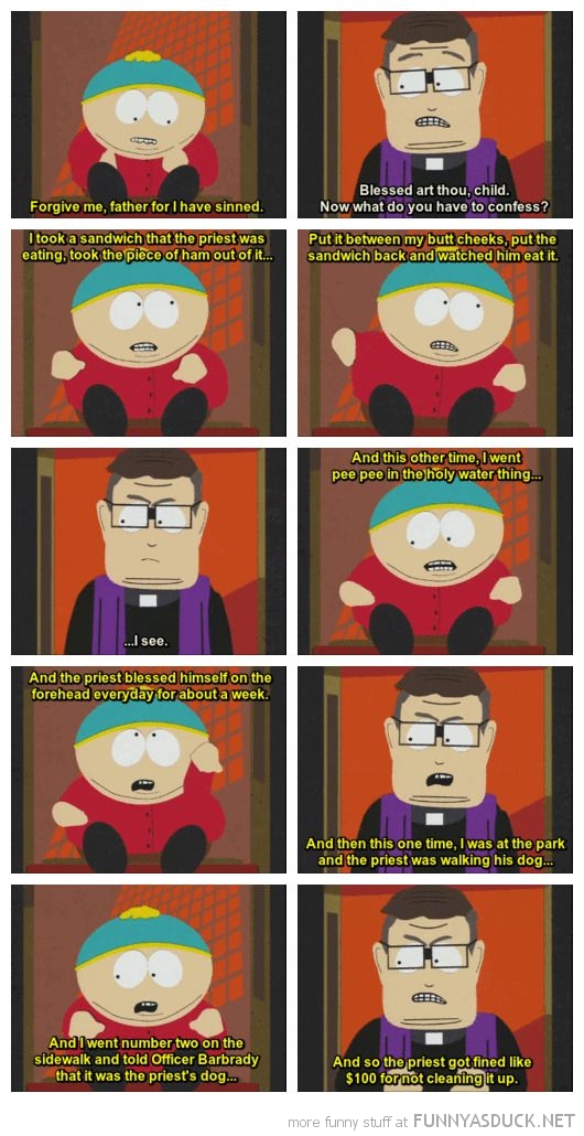 Cartman's Confession
