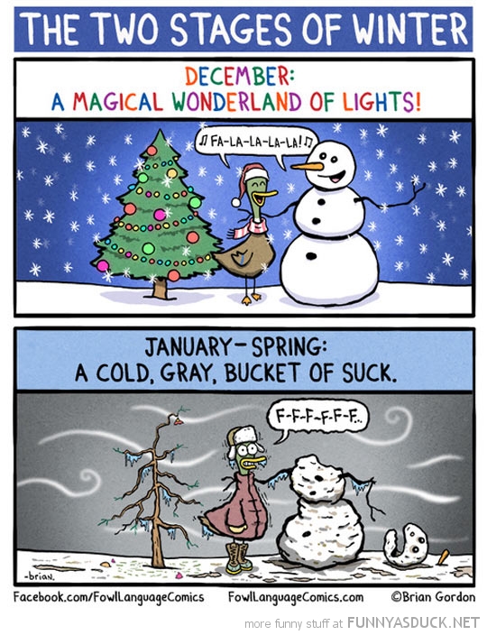 The Two Stages Of Winter