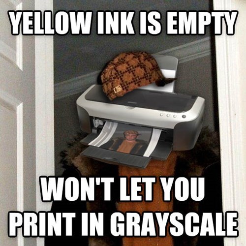 Yellow Ink