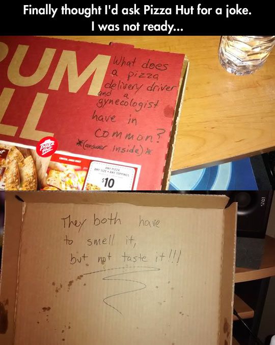 Pizza Box Joke