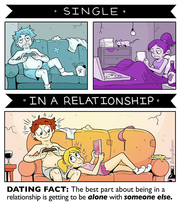Single Vs In A Relationship