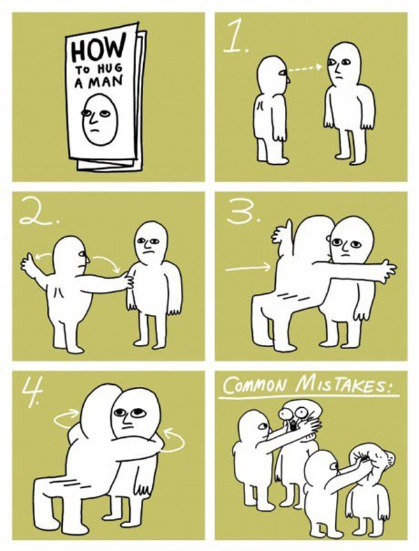 How To Hug A Man