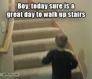 Walk Up Stairs