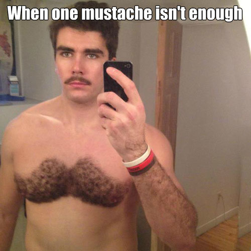 Double Mustache