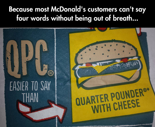 The McDonalds QPC
