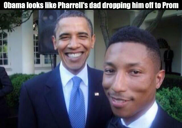 Dropping Off Pharrell