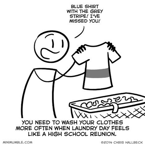 Hello, Blue Shirt!