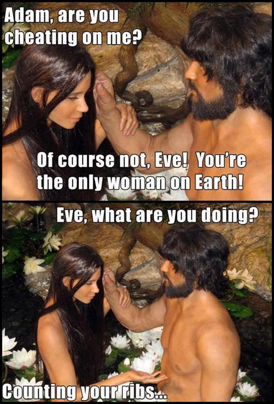 Adam & Eve | Funny As Duck