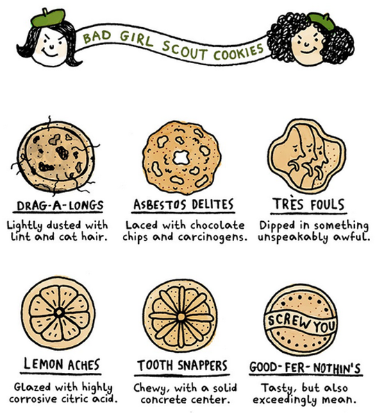 Bad Girl Scout Cookies