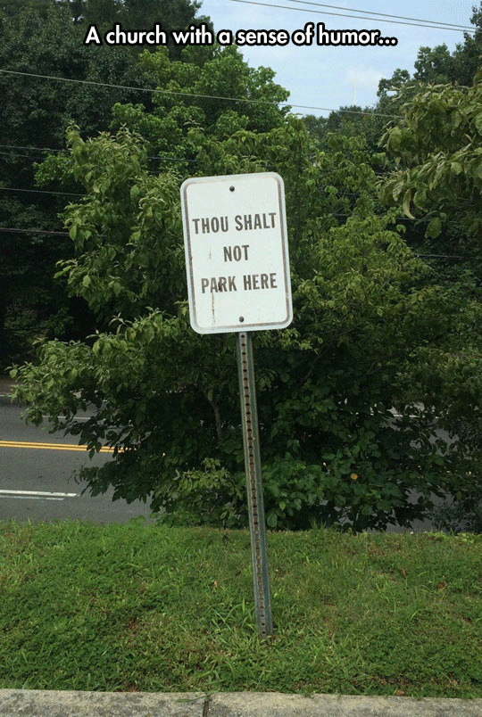 Thou Shalt Not Park