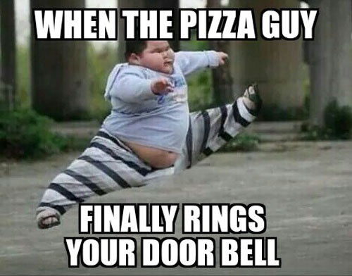 Pizza Guy's Here!