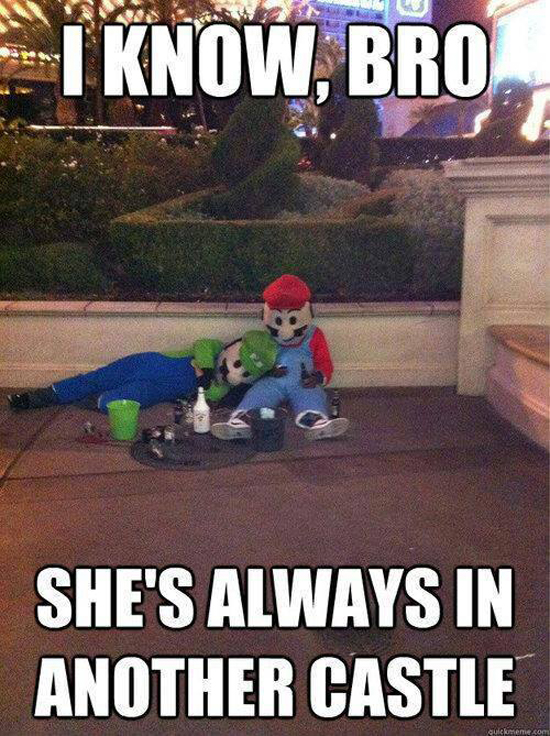 Poor Mario Bros.