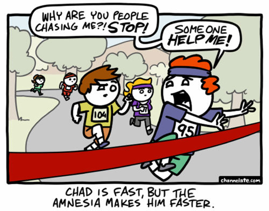 Chad Is Fast