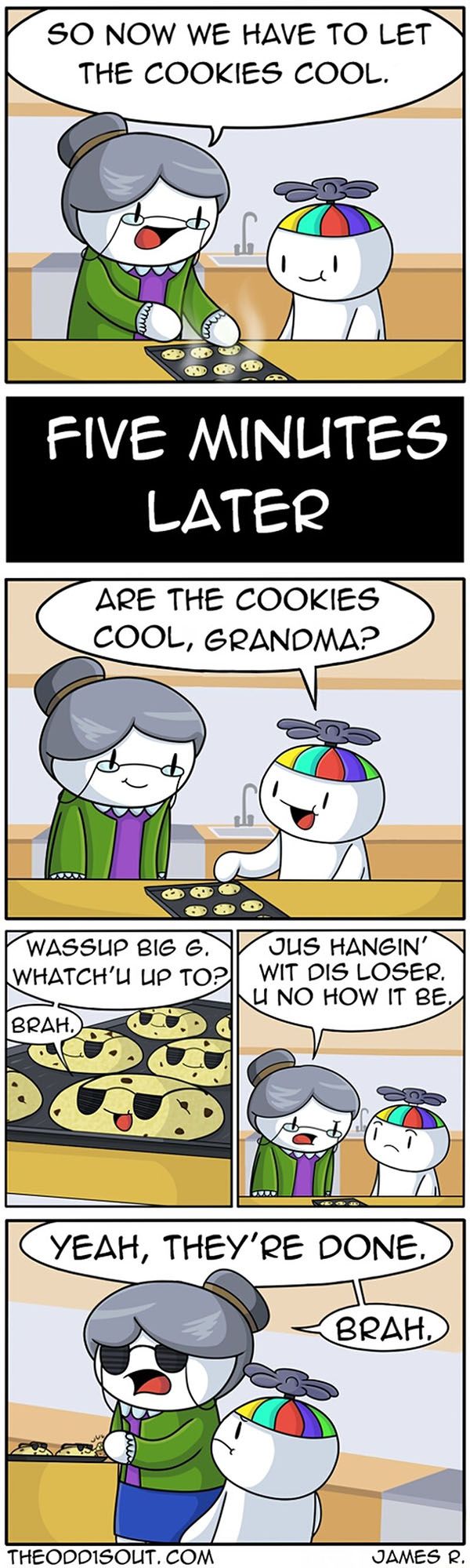 Grandma Makes Cookies