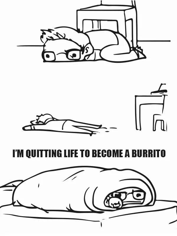 Human Burrito