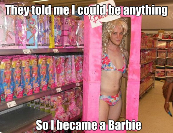 Became A Barbie